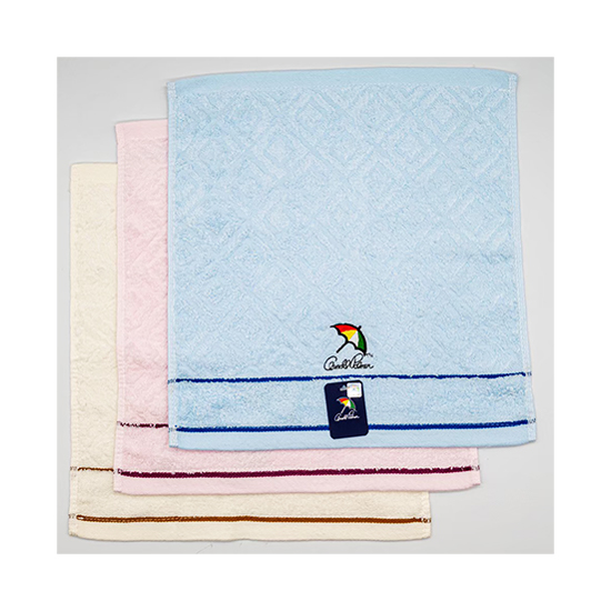 小方巾-無撚菱格雨傘+網符皂