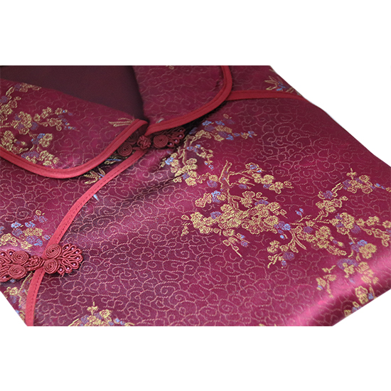 鳳仙-三彩竹菊梅醬紅