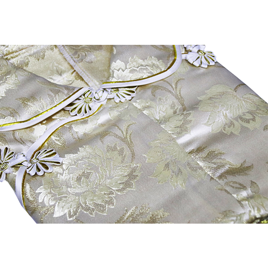 鳳仙-三彩金線牧丹金黃