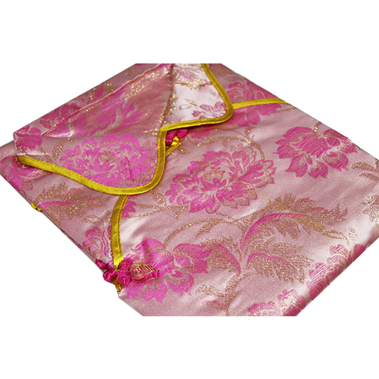 鳳仙-三彩金線粉色牡丹