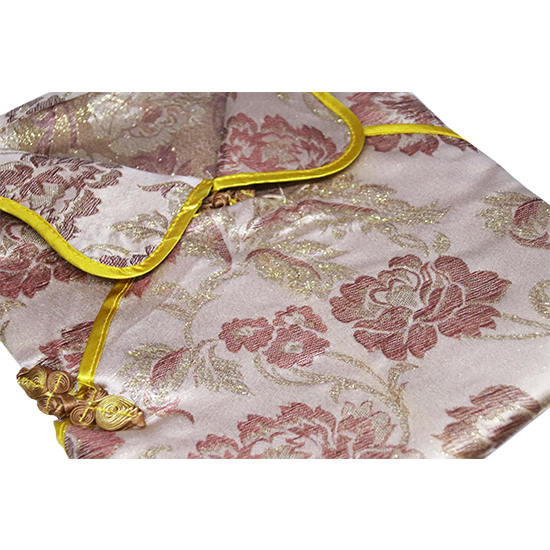 鳳仙-三彩金線紫紅牡丹