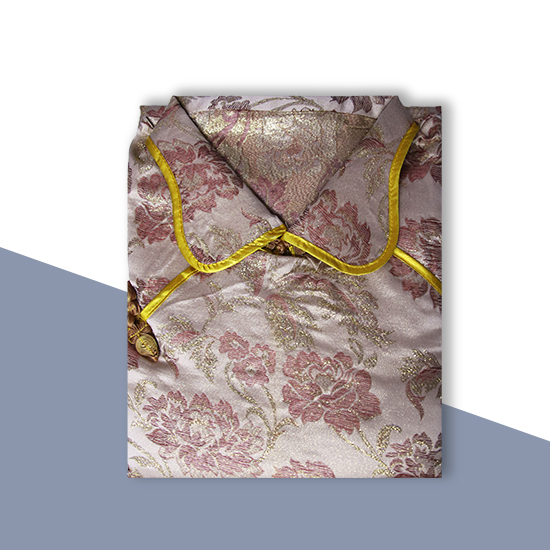 鳳仙-三彩金線紫紅牡丹