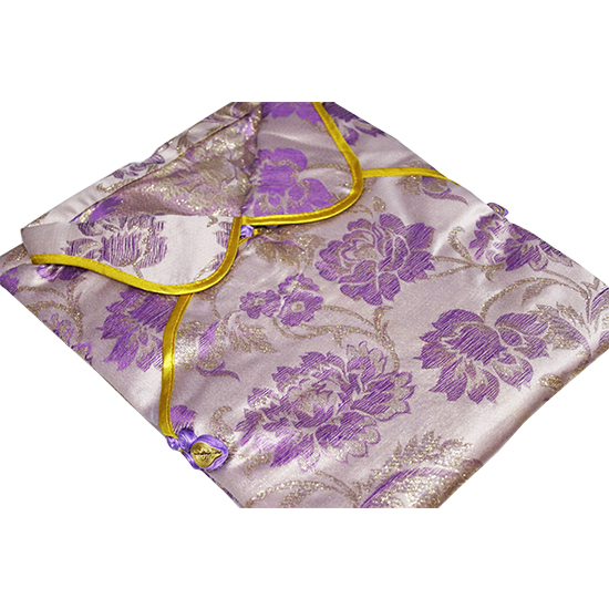 鳳仙-三彩金線紫金牡丹