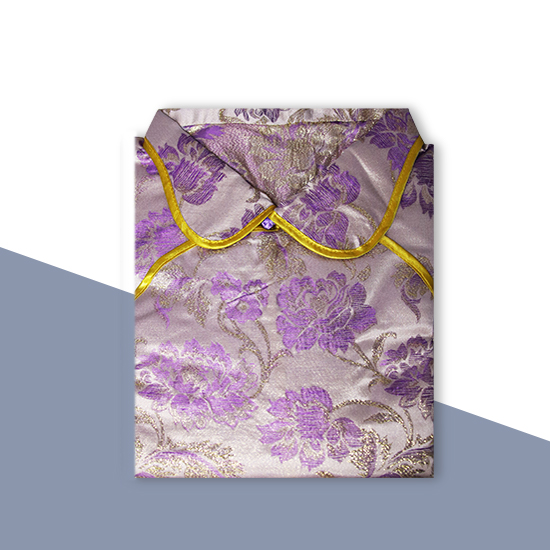 鳳仙-三彩金線紫金牡丹