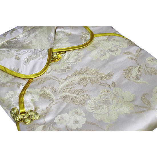 鳳仙-三彩金線金黃牡丹