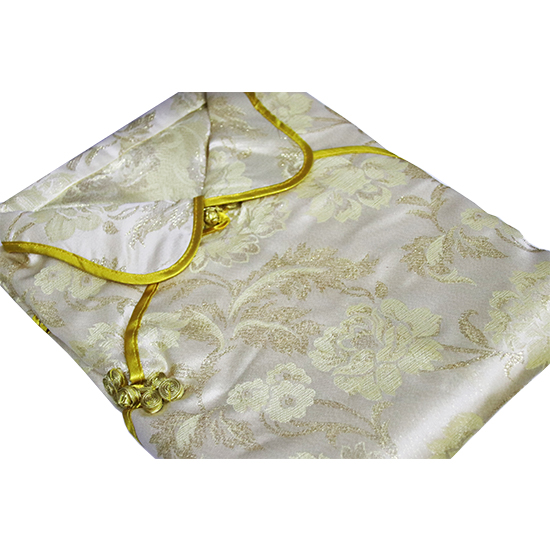 鳳仙-三彩金線金黃牡丹