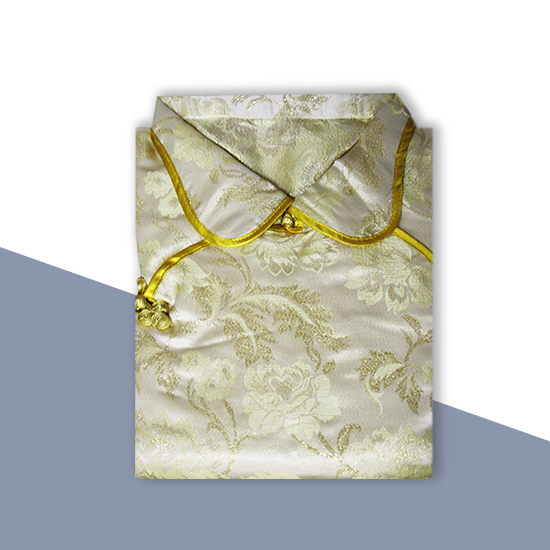 鳳仙-三彩金線金黃牡丹