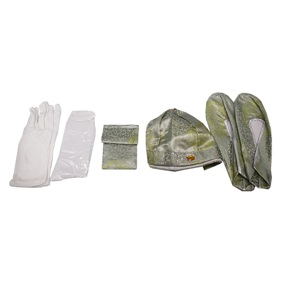 馬褂-三彩銀金壽龍