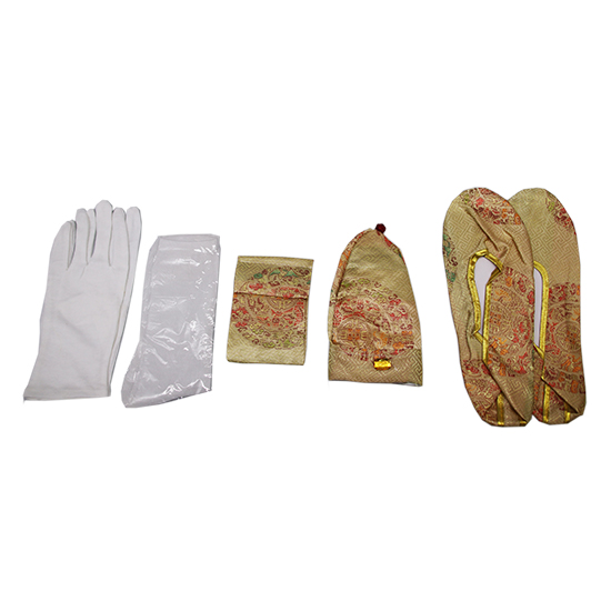 馬褂-五彩方格金黃