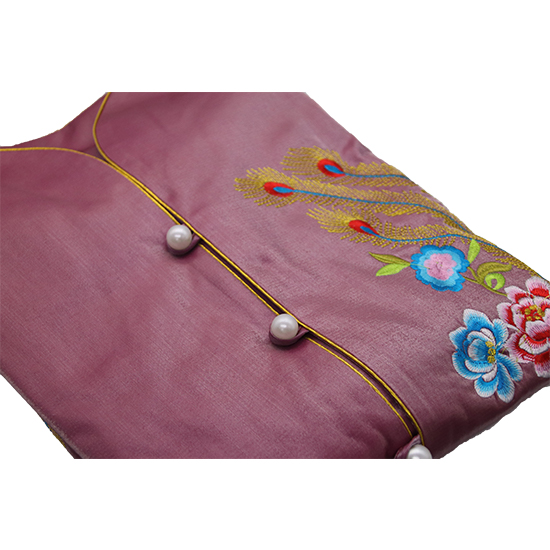 現代時裝衣裙-孔雀花紫