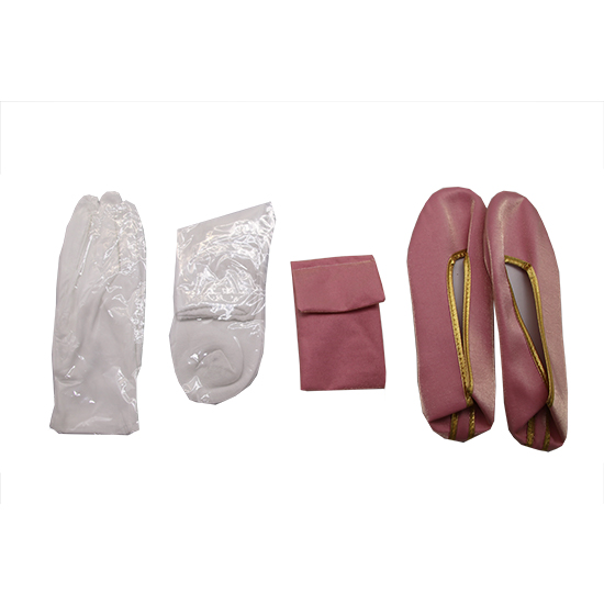 現代時裝衣裙-梅花粉