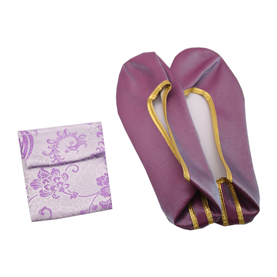 現代時裝衣裙-梅花紫