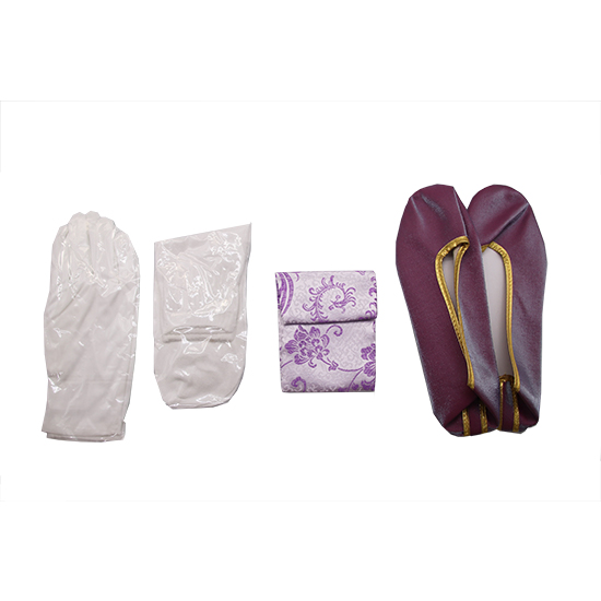 現代時裝衣裙-梅花紫