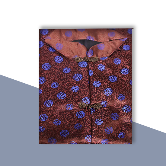 馬褂-緹咖小圓藍