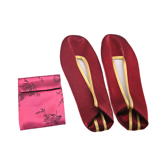 現代時裝衣裙-蕾絲鳳凰棗紅