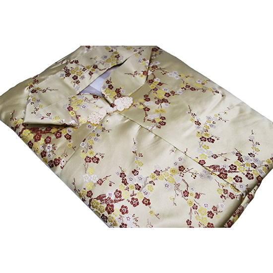 衣裙-三彩梅花香檳