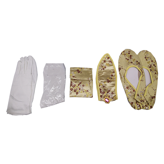 衣裙-三彩梅花香檳