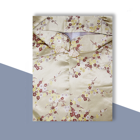 衣裙-三彩梅花香檳