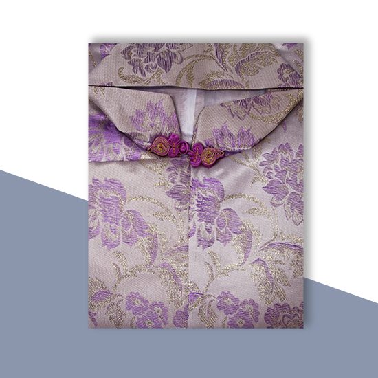 衣裙-三彩金線紫金牡丹