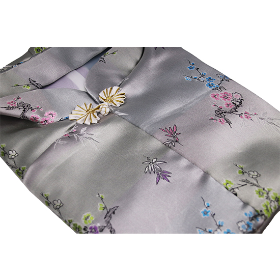 衣裙-五彩四季梅花銀