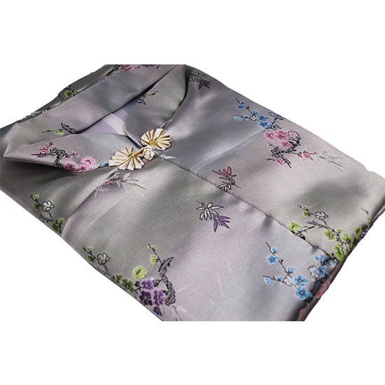 衣裙-五彩四季梅花銀