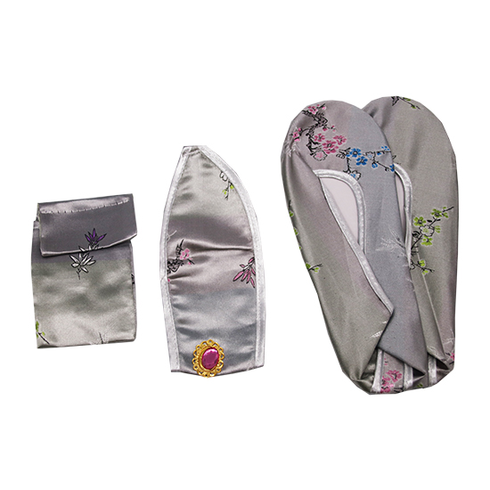 衣裙-五彩四季梅花銀