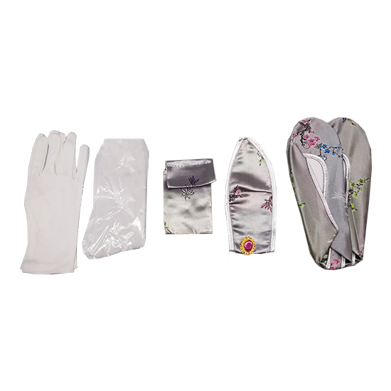 衣裙-五彩四季梅花銀