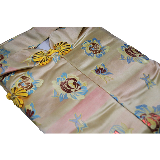 衣裙-五彩金線玫瑰花泥金