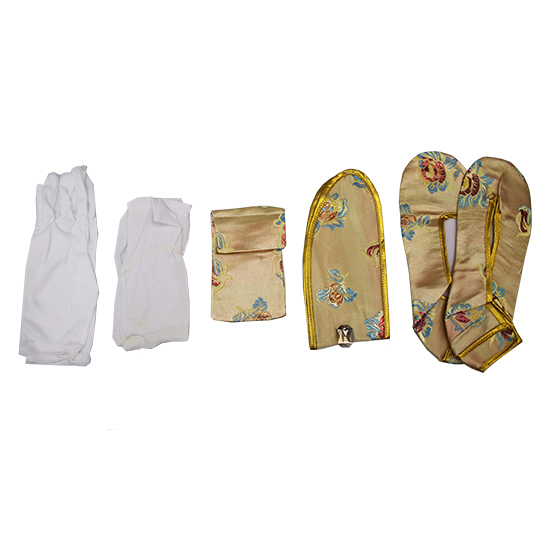 衣裙-五彩金線玫瑰花泥金