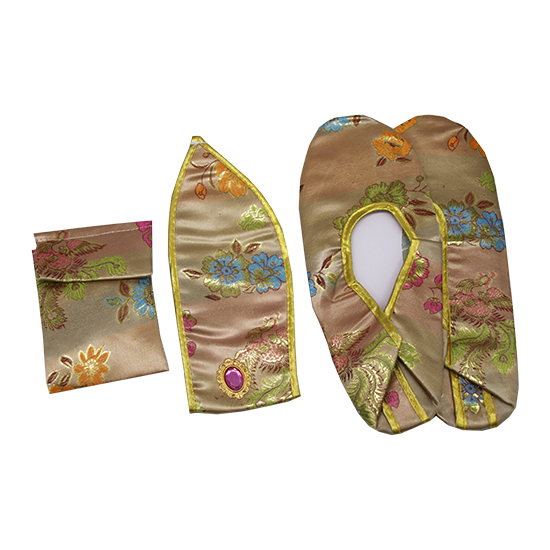 衣裙-五彩金鳳凰泥金