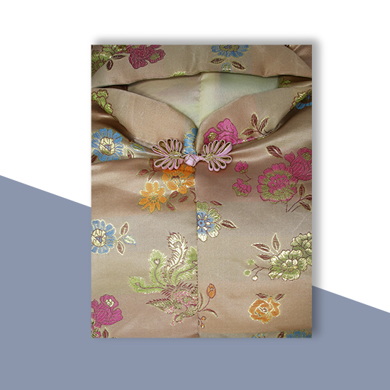 衣裙-五彩金鳳凰泥金