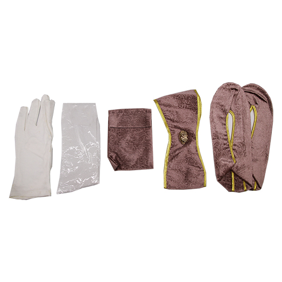 衣裙-絨毛小花淺咖啡