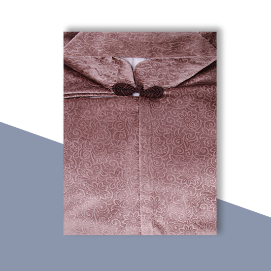 衣裙-絨毛小花淺咖啡