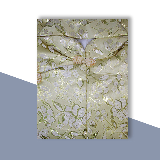 衣裙-金線緹花黃