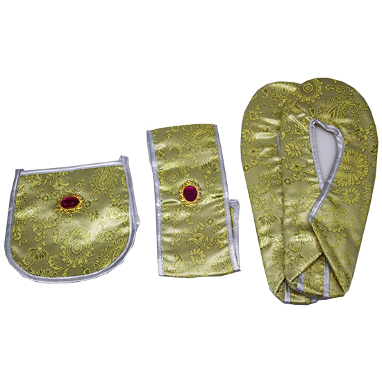 鳳仙-金線緹花泥金